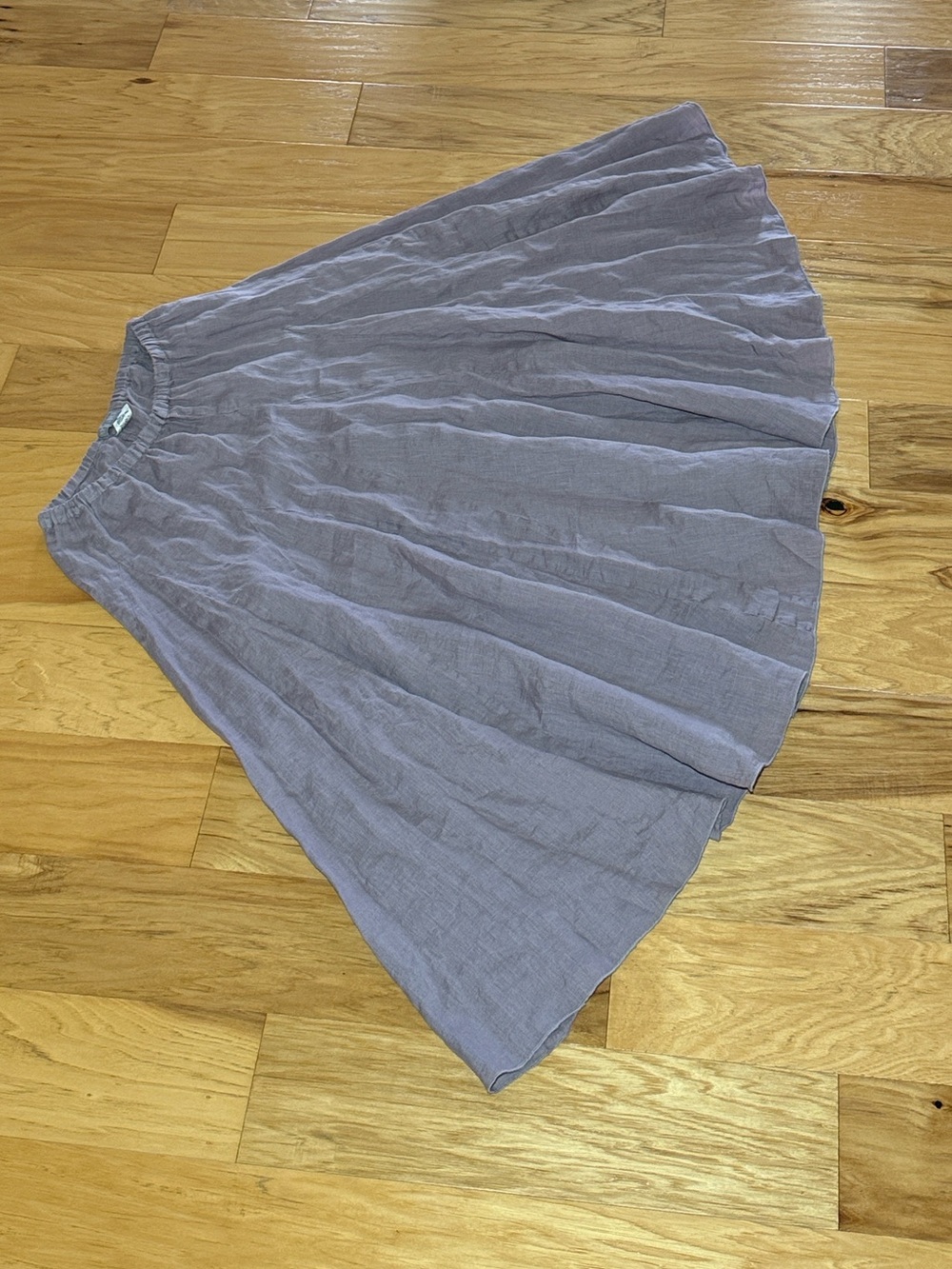 CP Shades Linen Skirt Midi Twirl